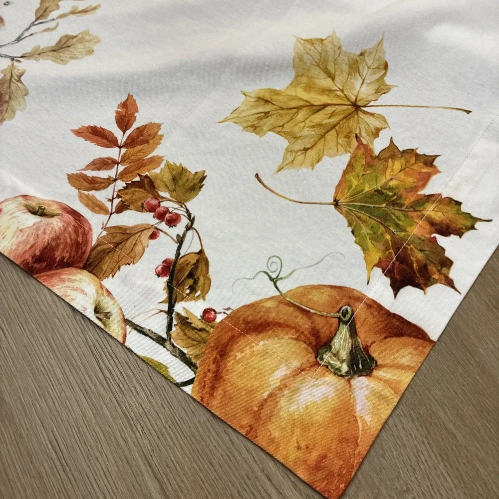 Southern Living Tablecloth Fall Autumn Thanksgiving 56x80